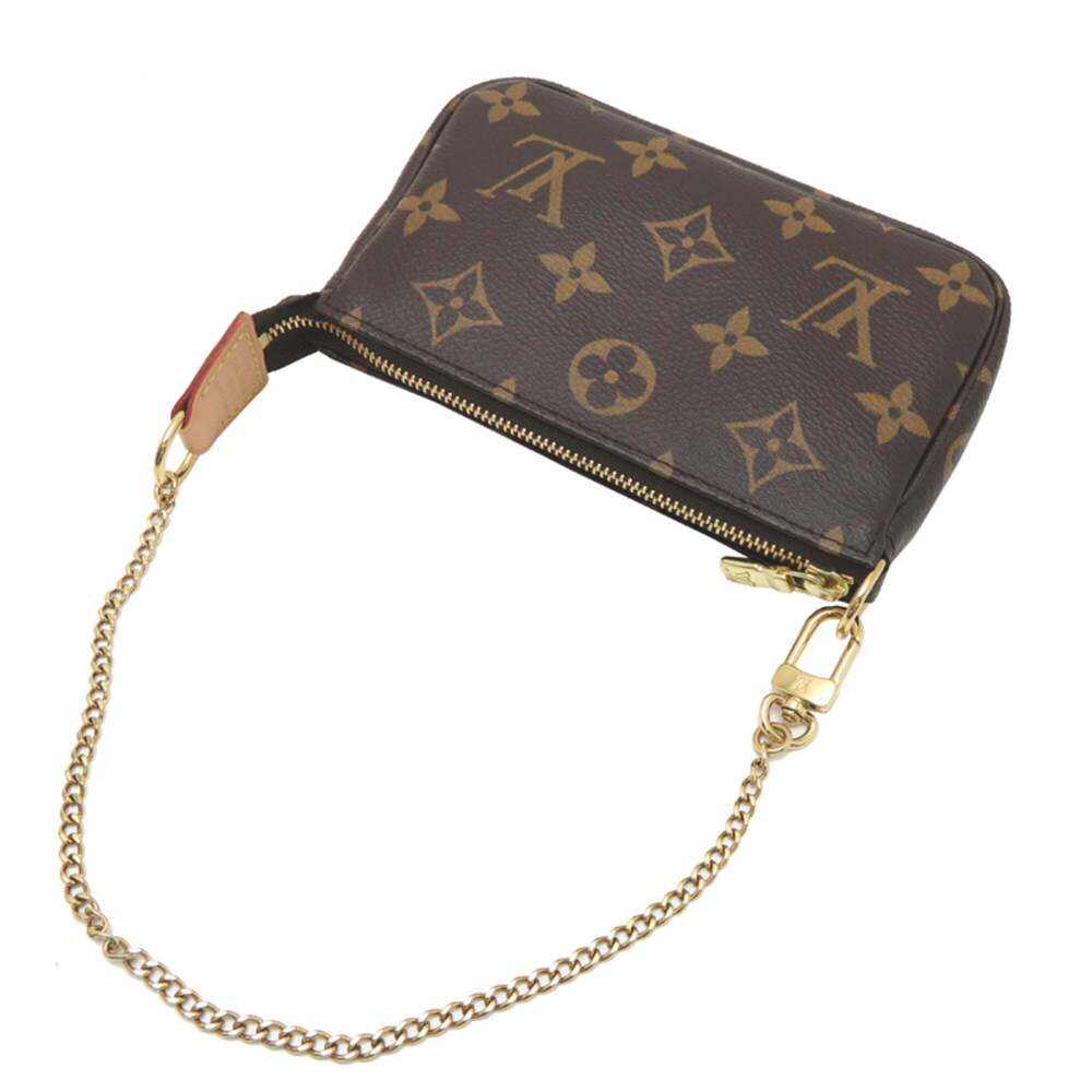 LOUIS VUITTON Brown Monogram Pochette Pouch - Picture 4 of 10